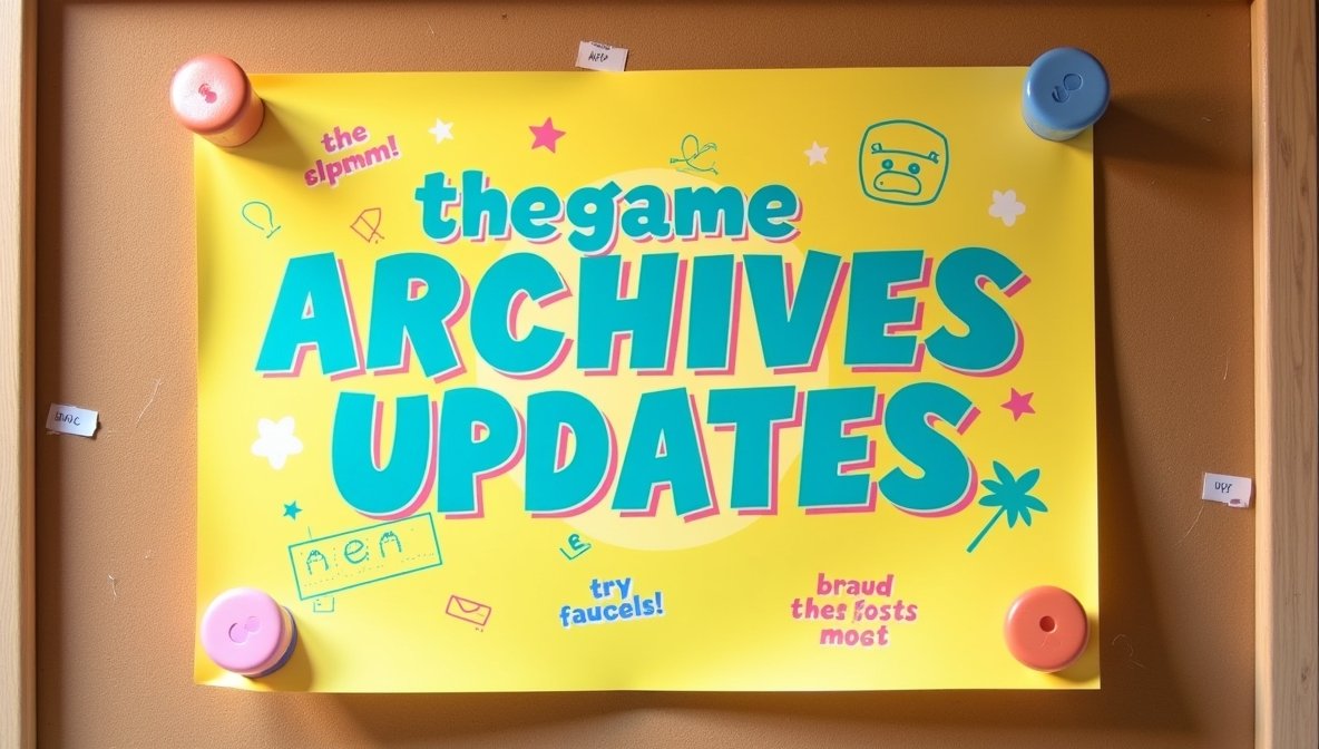 thegamearchives updates
